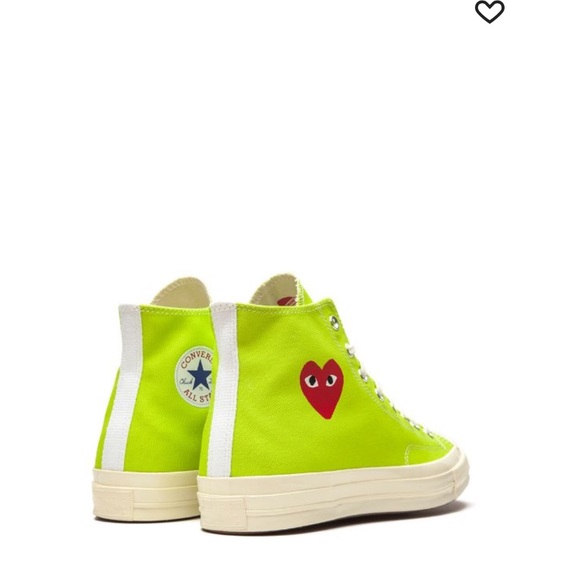 Converse
x Comme des Garçons Chuck 70 Hi AC "Bright Green" sneakers - Picture 4 of 9